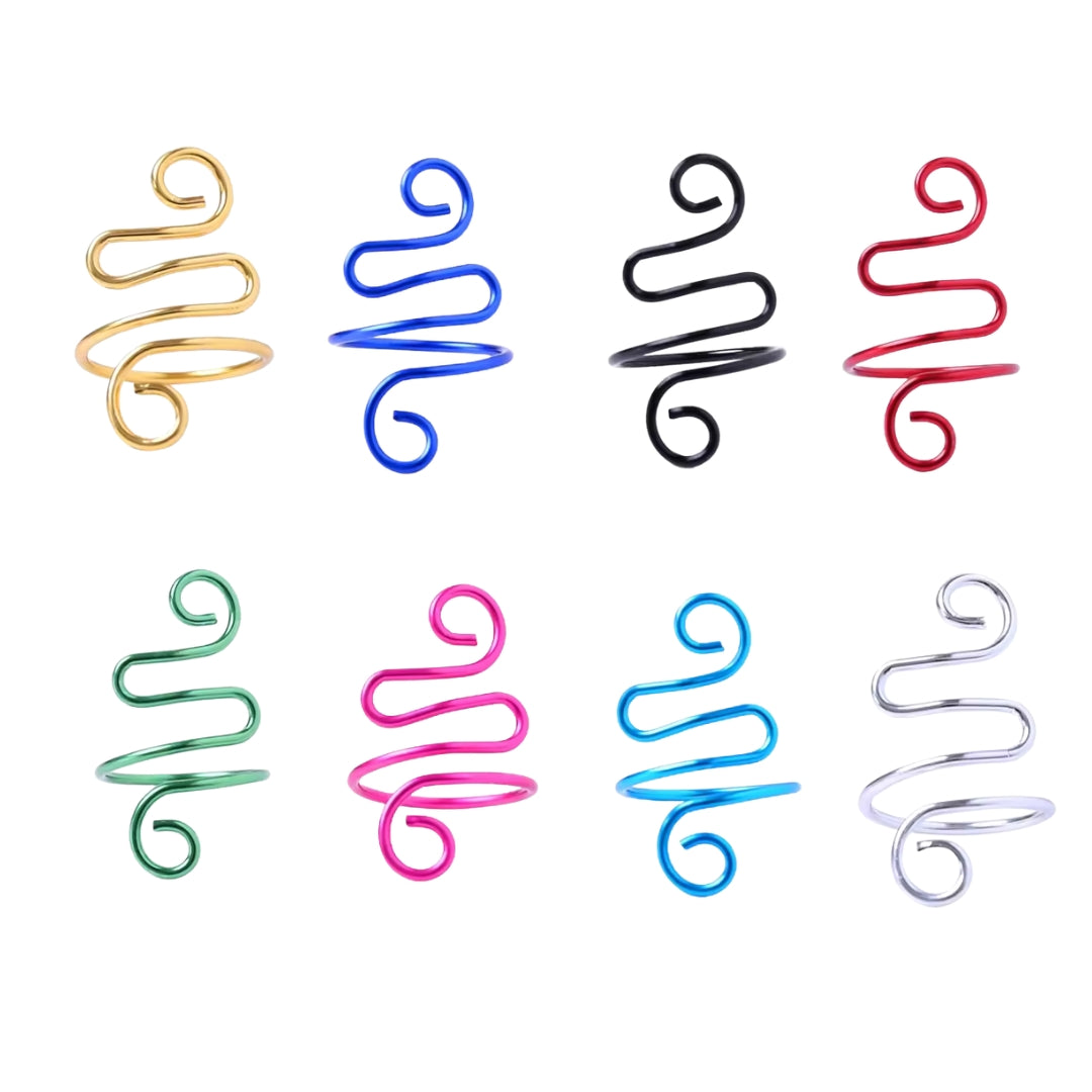 Squiggly Crochet Ring