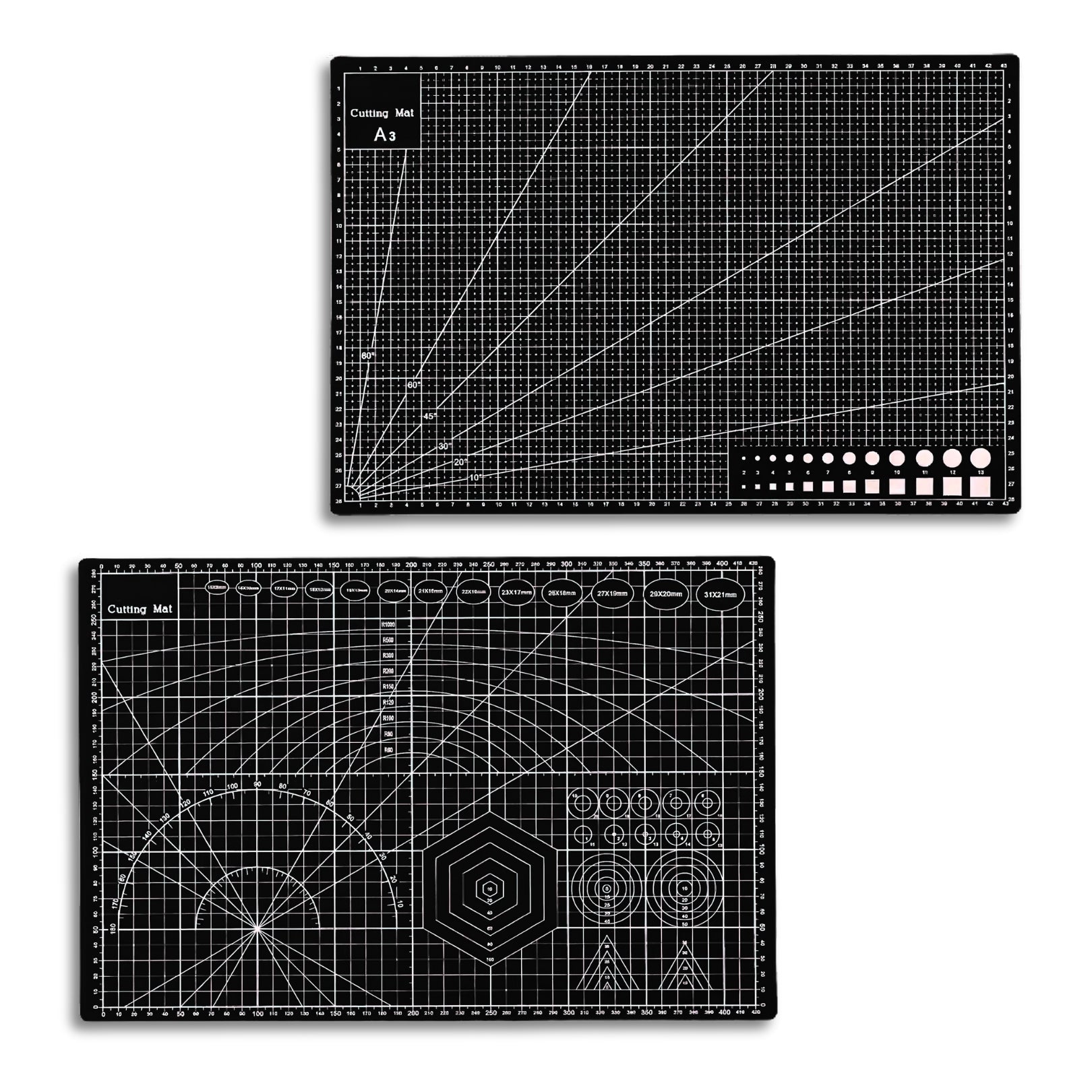 black a3 cutting mat