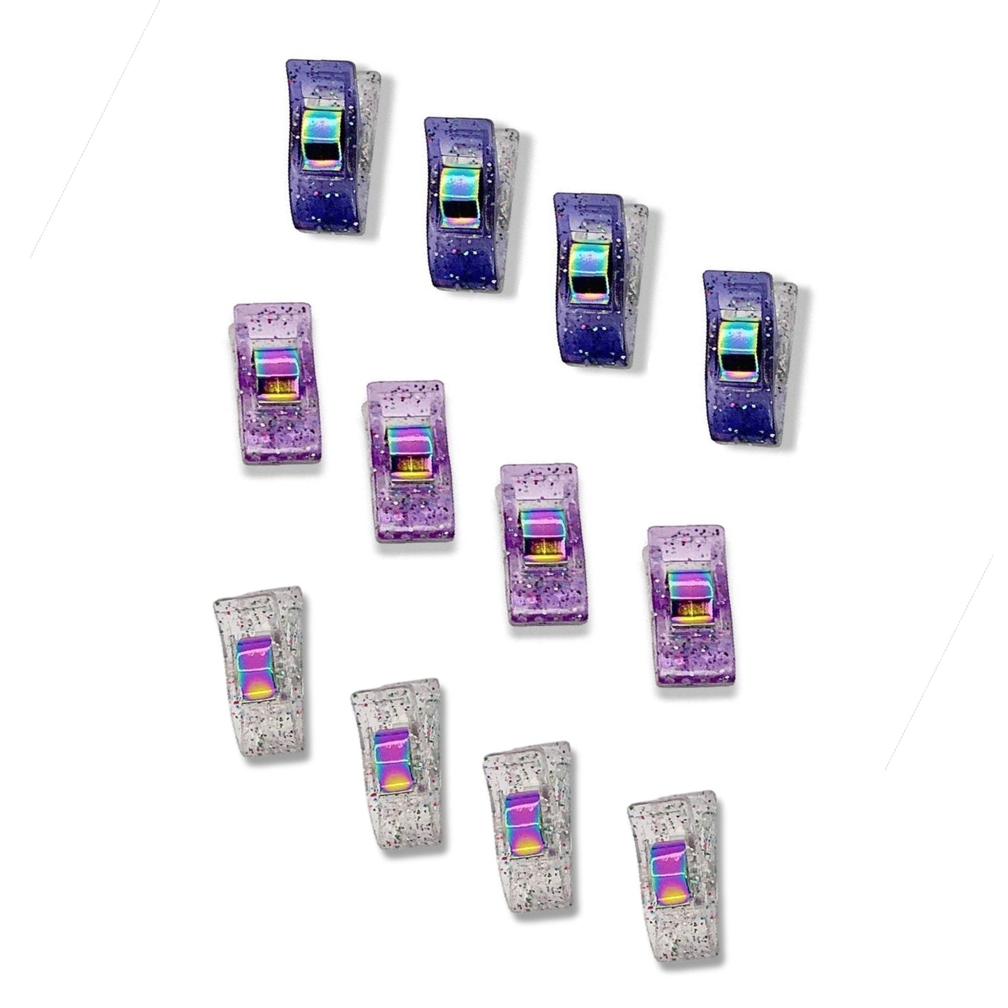 holographic sewing clips