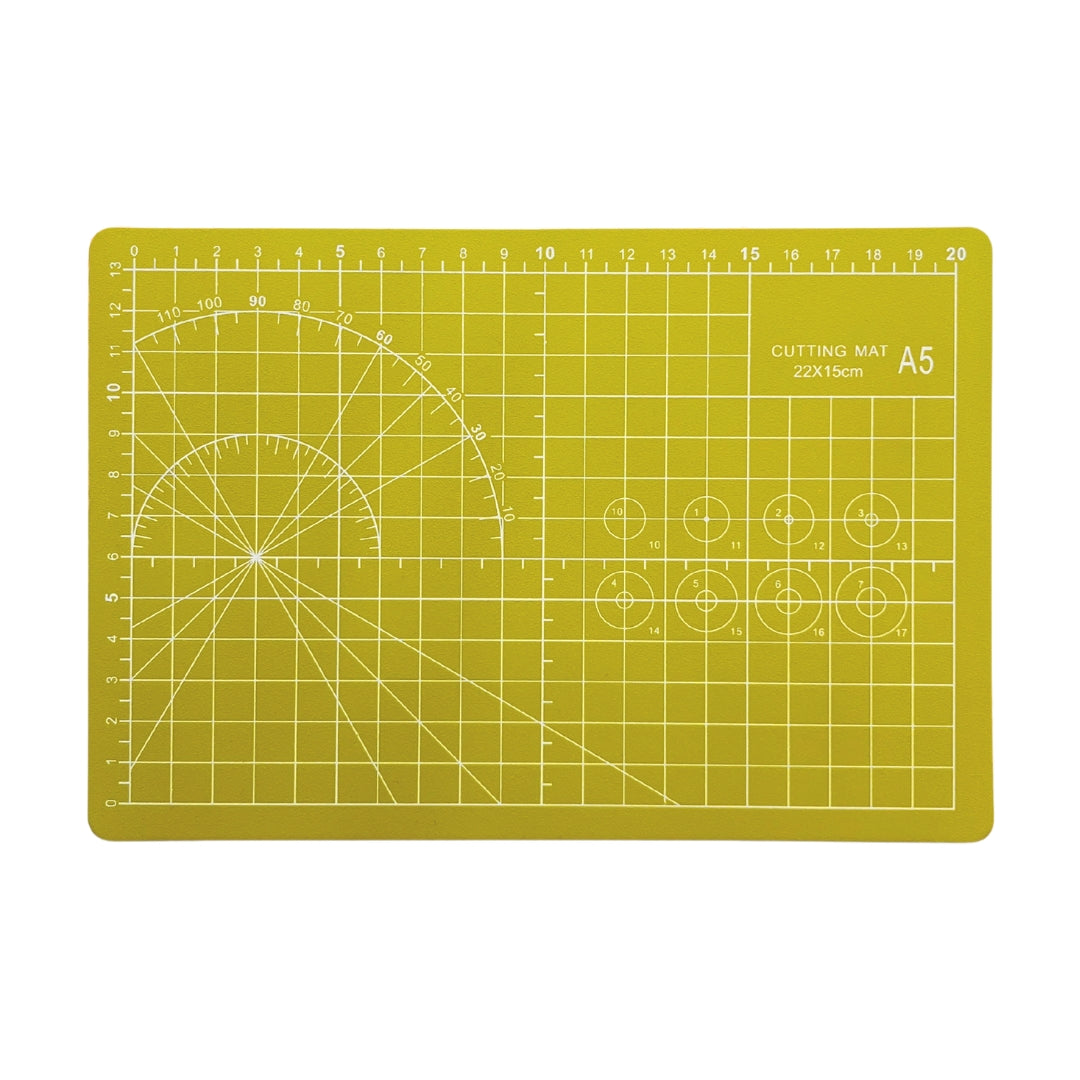 yellow cutting mat