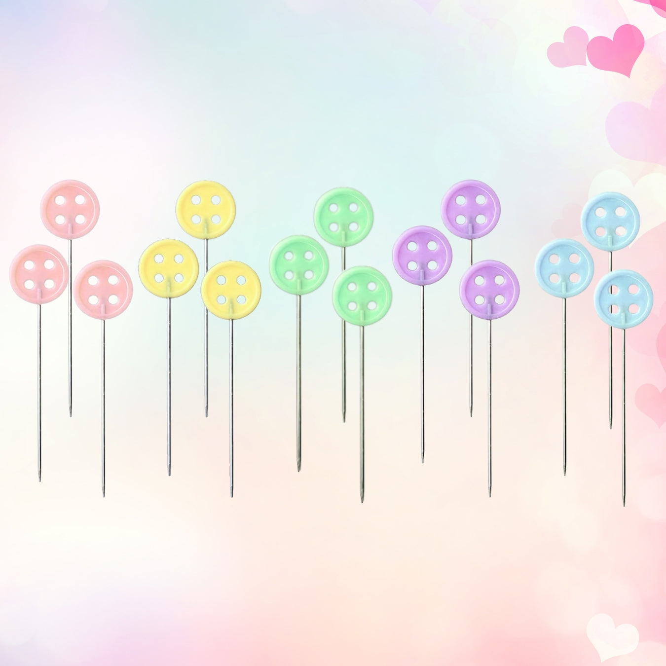 button sewing pins