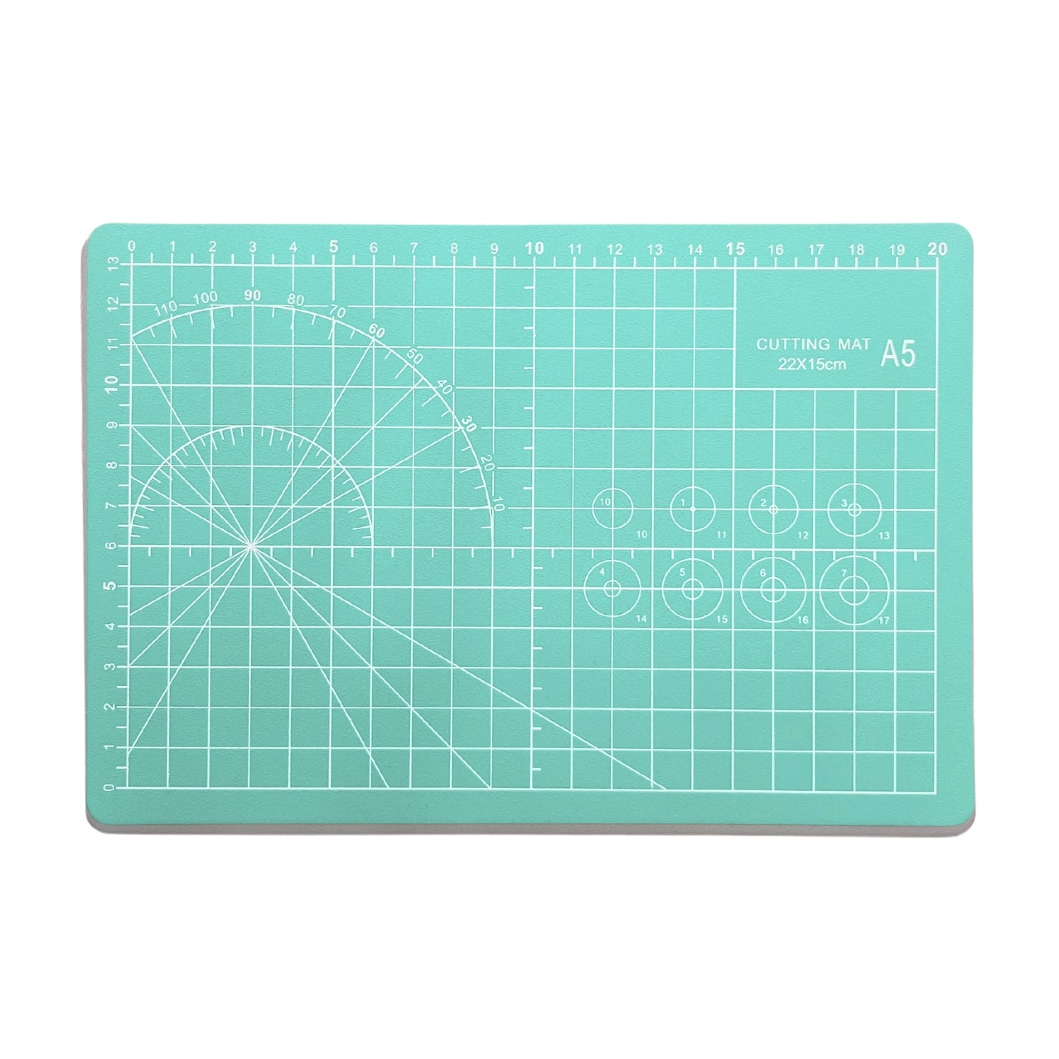 mint green cutting mat