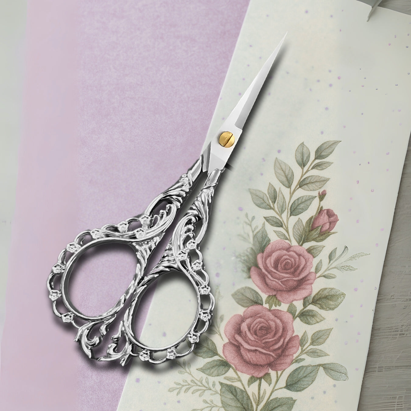 vintage embroidery scissor