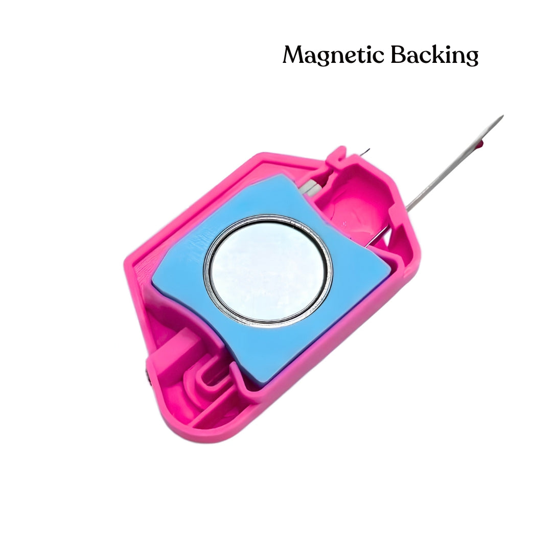 3-in-1 Magnetic Seam Guide + Seam Ripper + Needle Threader Tool