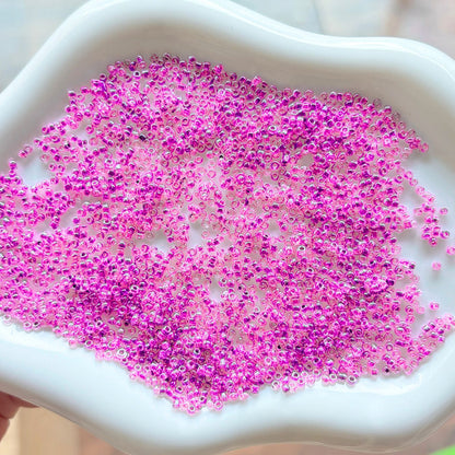 Round Rocaille Glass Seed Beads 2mm (100 grams)