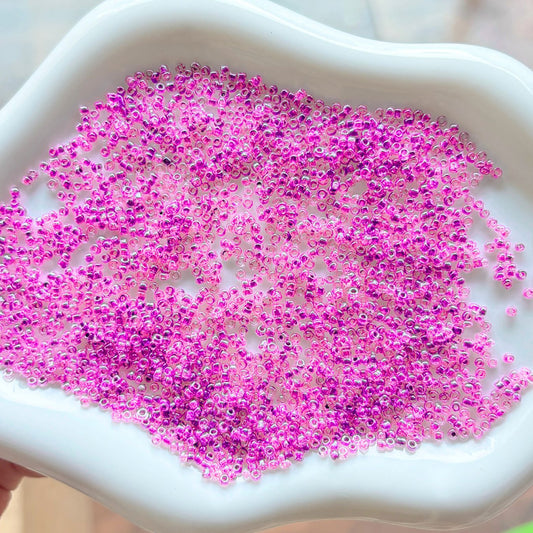 Round Rocaille Glass Seed Beads 2mm (100 grams)