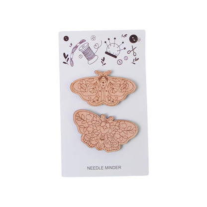Butterfly Magnetic Wooden Needle Minders (Pack of 2)