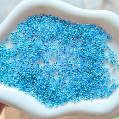 Round Rocaille Glass Seed Beads 2mm (100 grams)