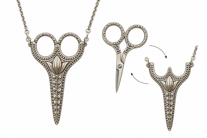 The Atelier Necklace - Scissor Case Necklace