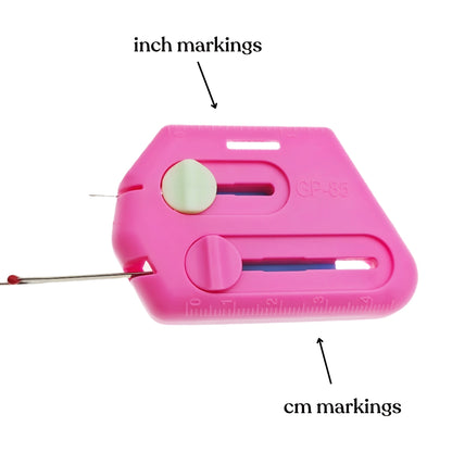 3-in-1 Magnetic Seam Guide + Seam Ripper + Needle Threader Tool