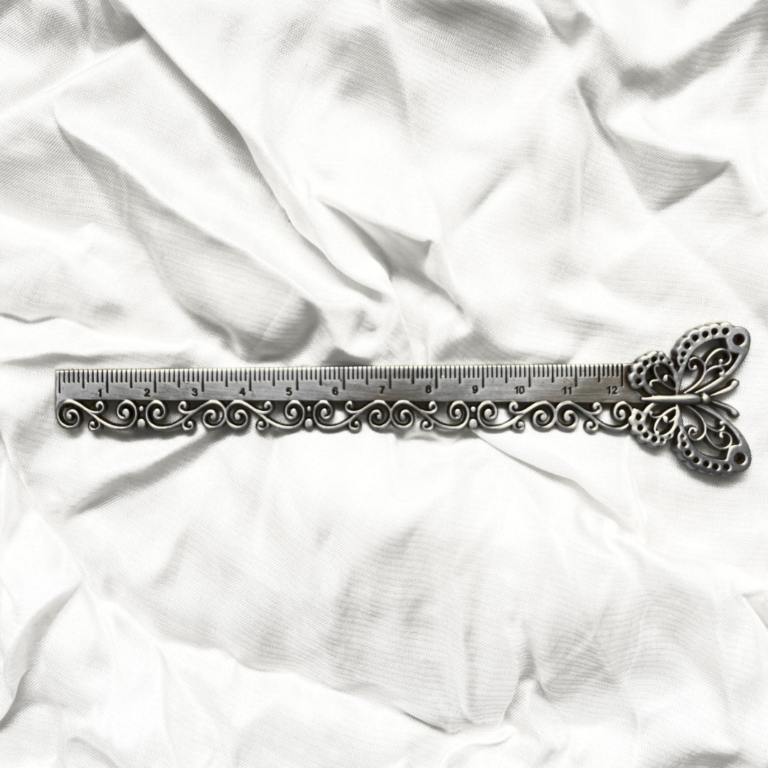 Vintage Butterfly Ruler