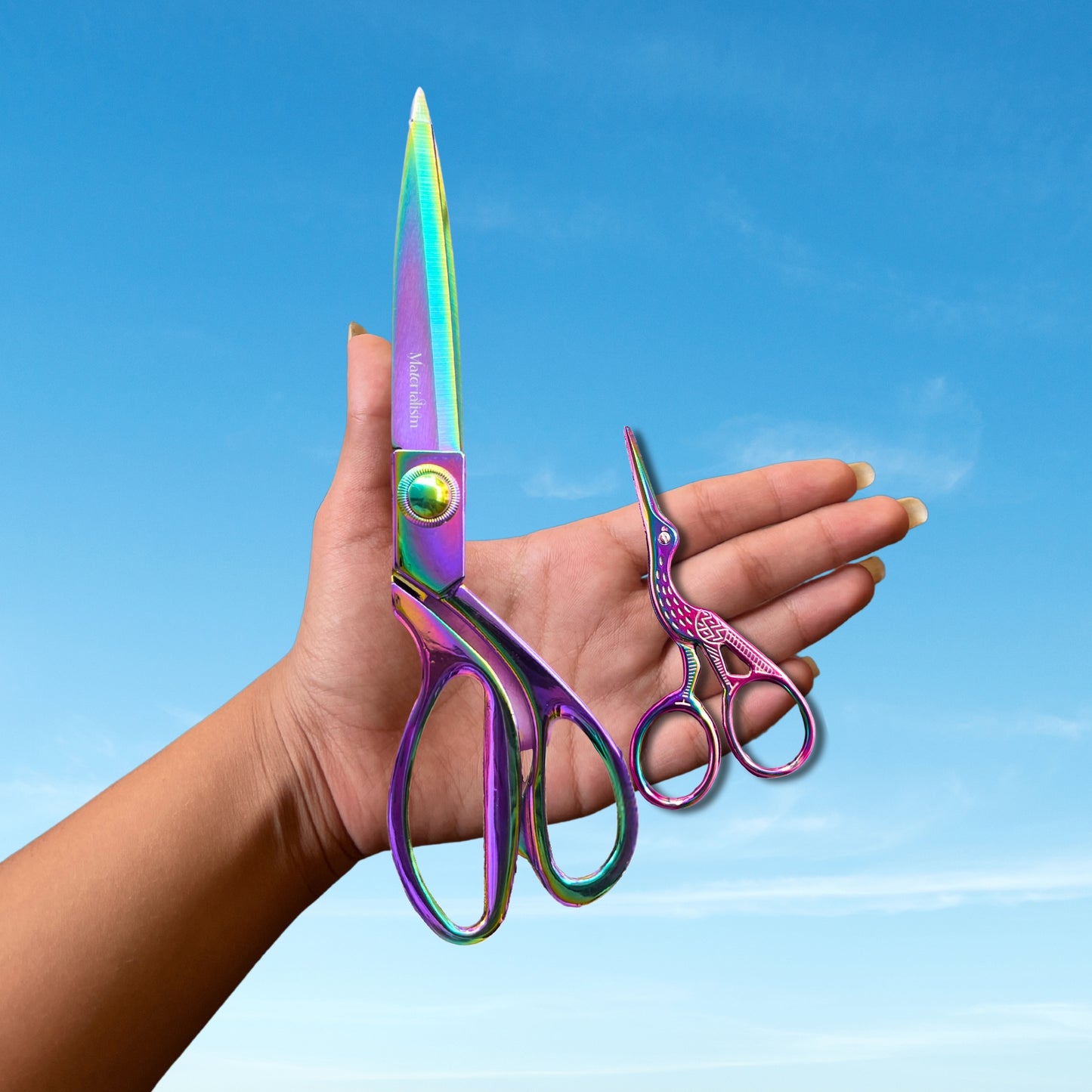 The Holographic Scissor Duo