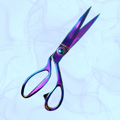 Rainbow Chrome Fabric Scissors