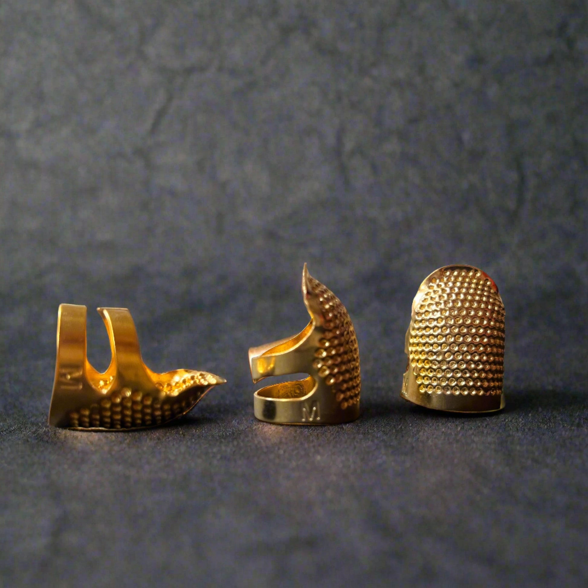 Sewing Thimble Finger Protector Gold