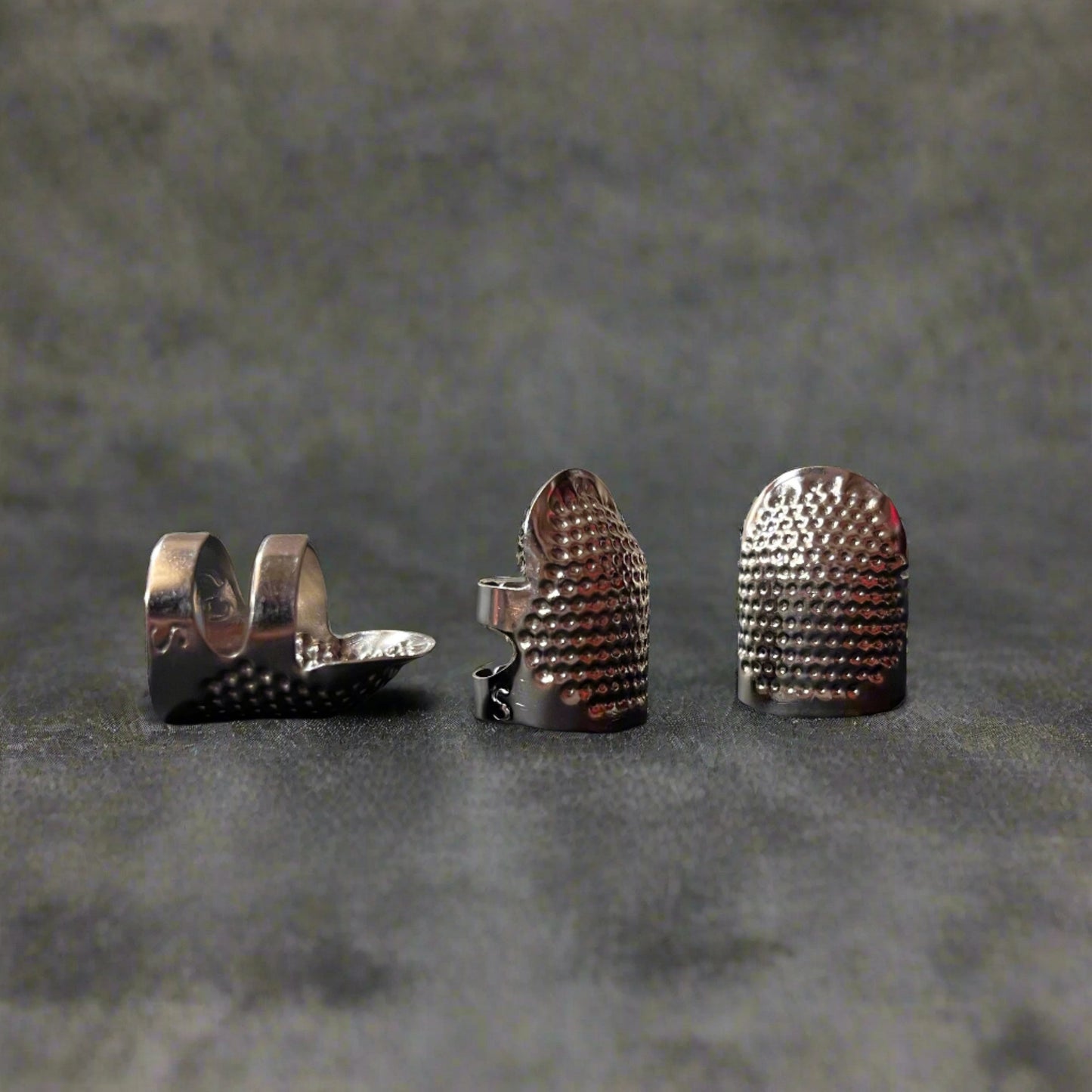 Sewing Thimble Finger Protector Silver