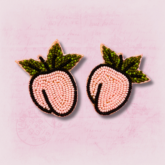 Strawberry Embroidery Applique Patch