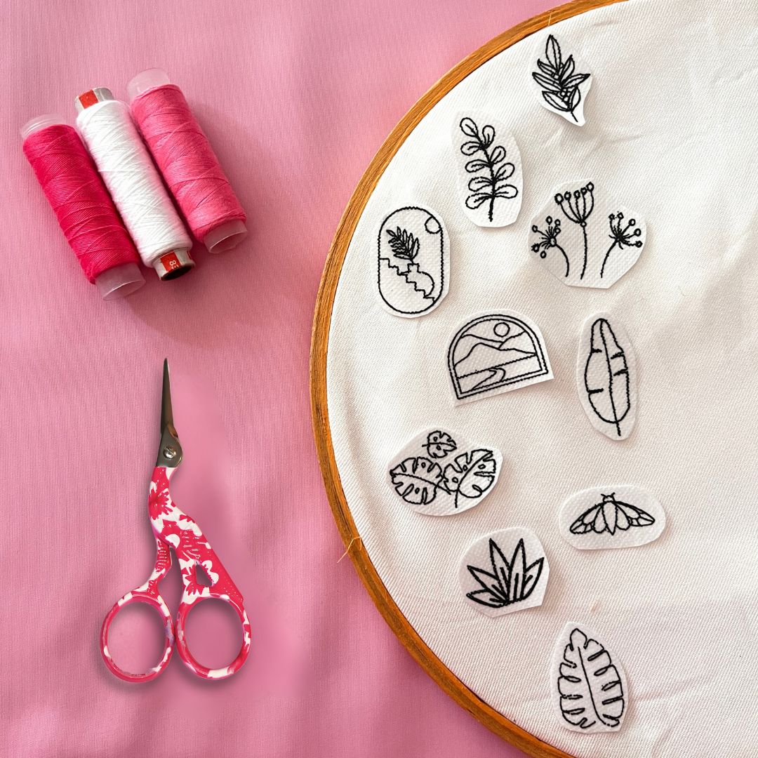 Summer Stick and Stitch Embroidery Designs