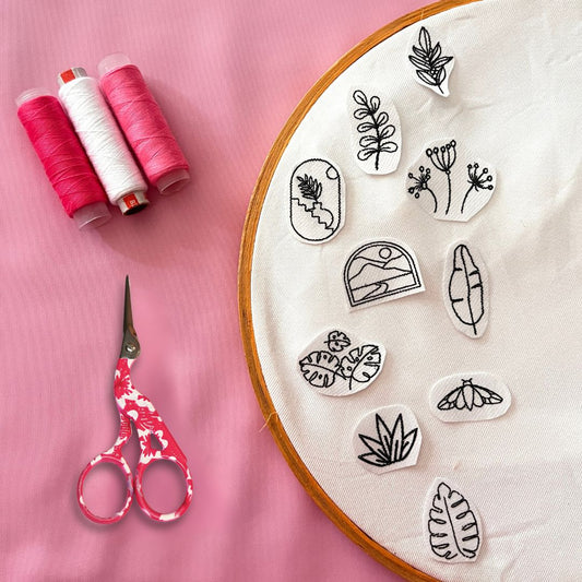 Summer Stick and Stitch Embroidery Designs