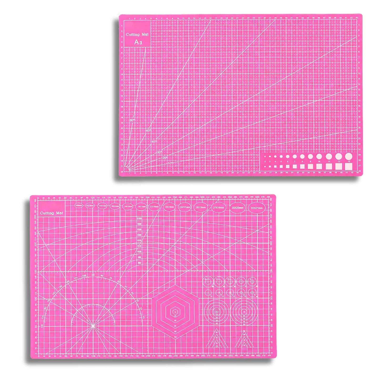 pink cutting mat a3