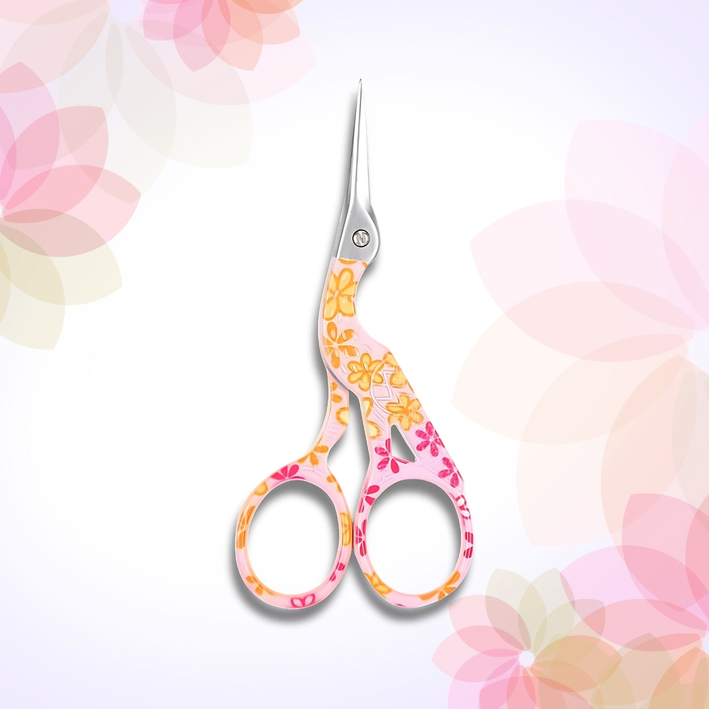 pink embroidery scissor