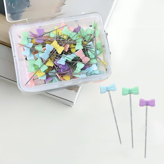 bow style stitching pins
