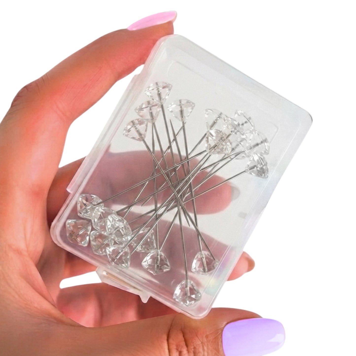 diamond shaped sewing pins