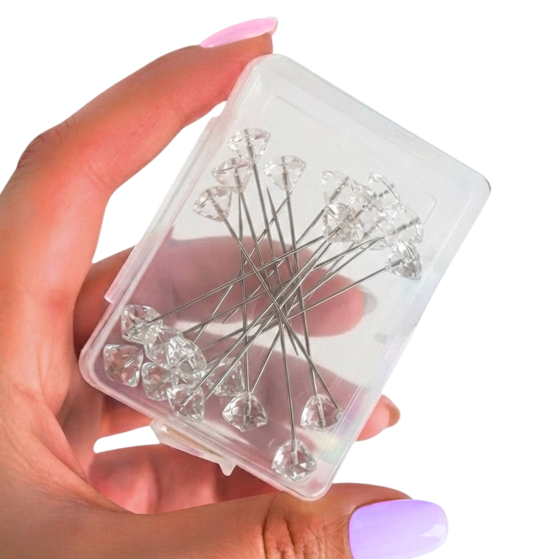 diamond shaped sewing pins
