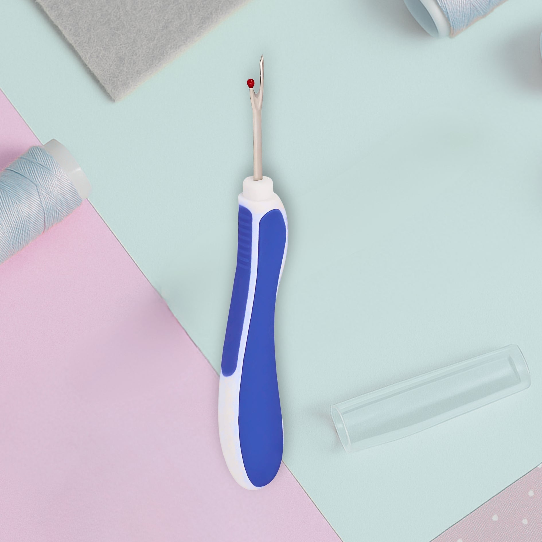 seam ripper blue