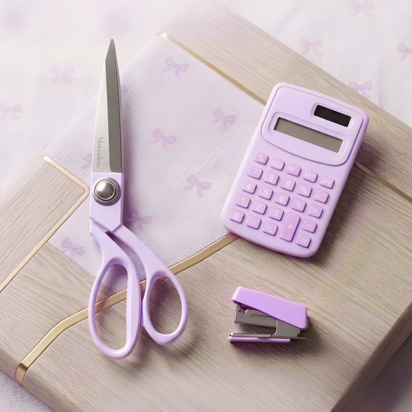 pastel stationery office supplies