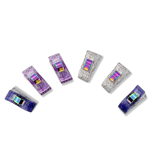 glitter sewing clips