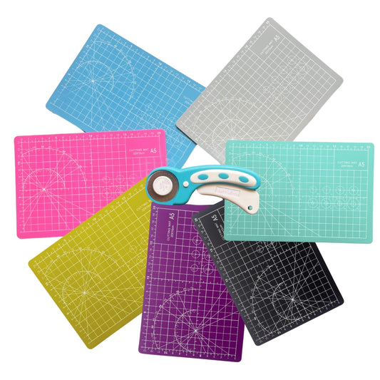 rotary cutter and cutting mat combo